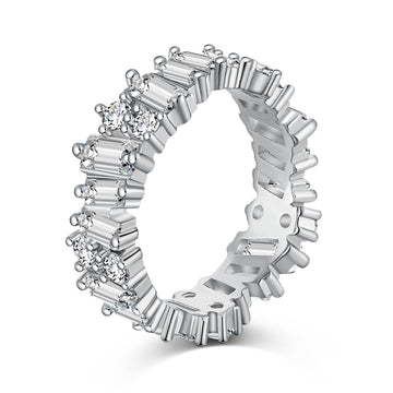 Anillo de zirconias-Roma