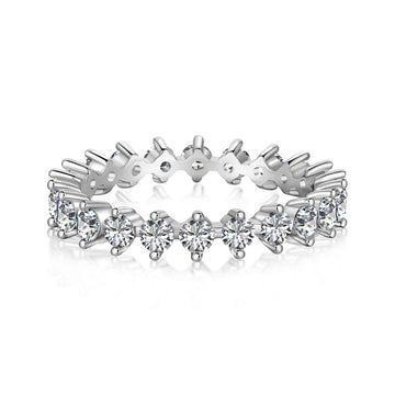 Anillo de zirconias-Rous