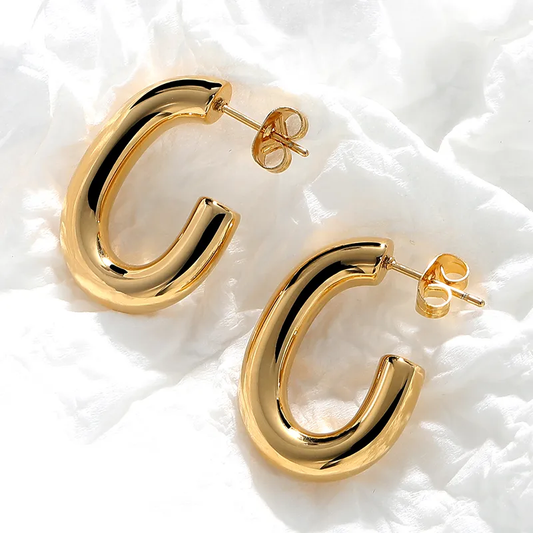 Pendientes aurora gold