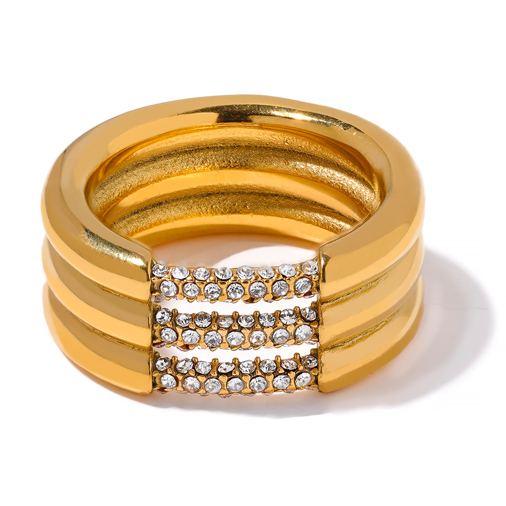 Anillo zirconias Ava