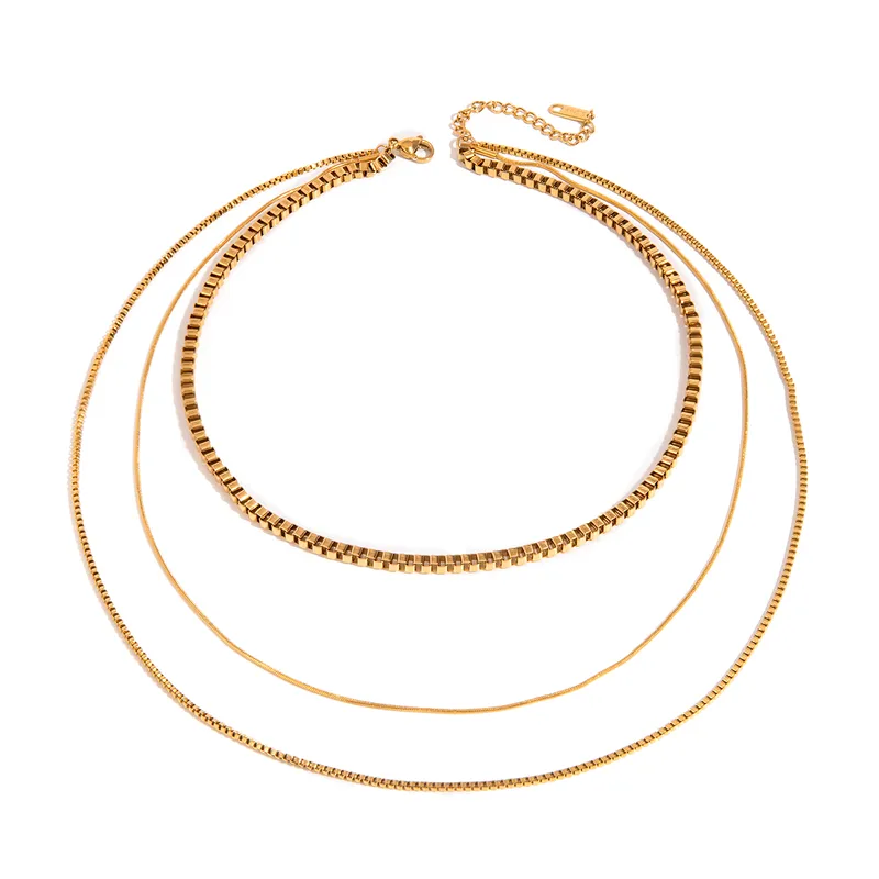Cadena kora triple stainless steel